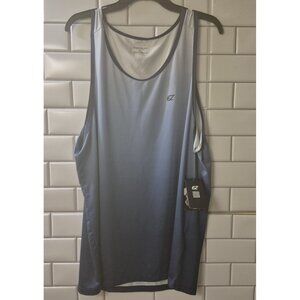 EZRUN Men's Tank Tops Quick Dry Workout Swim Beach XL, Blue